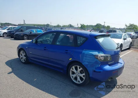 2008 Mazda 3 Hatchback from USA, damaged, VIN JM1BK344581797613